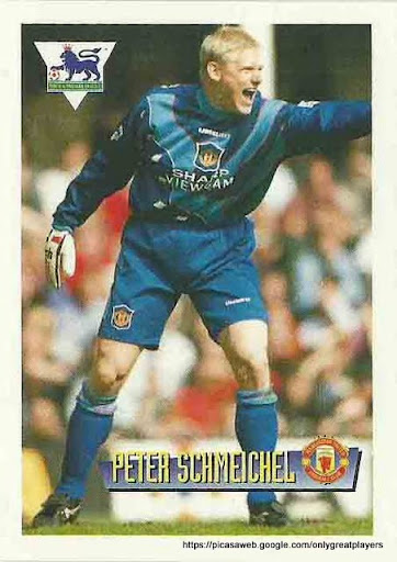 SCHMEICHEL_peter_Premier_League_1996_merlin_card