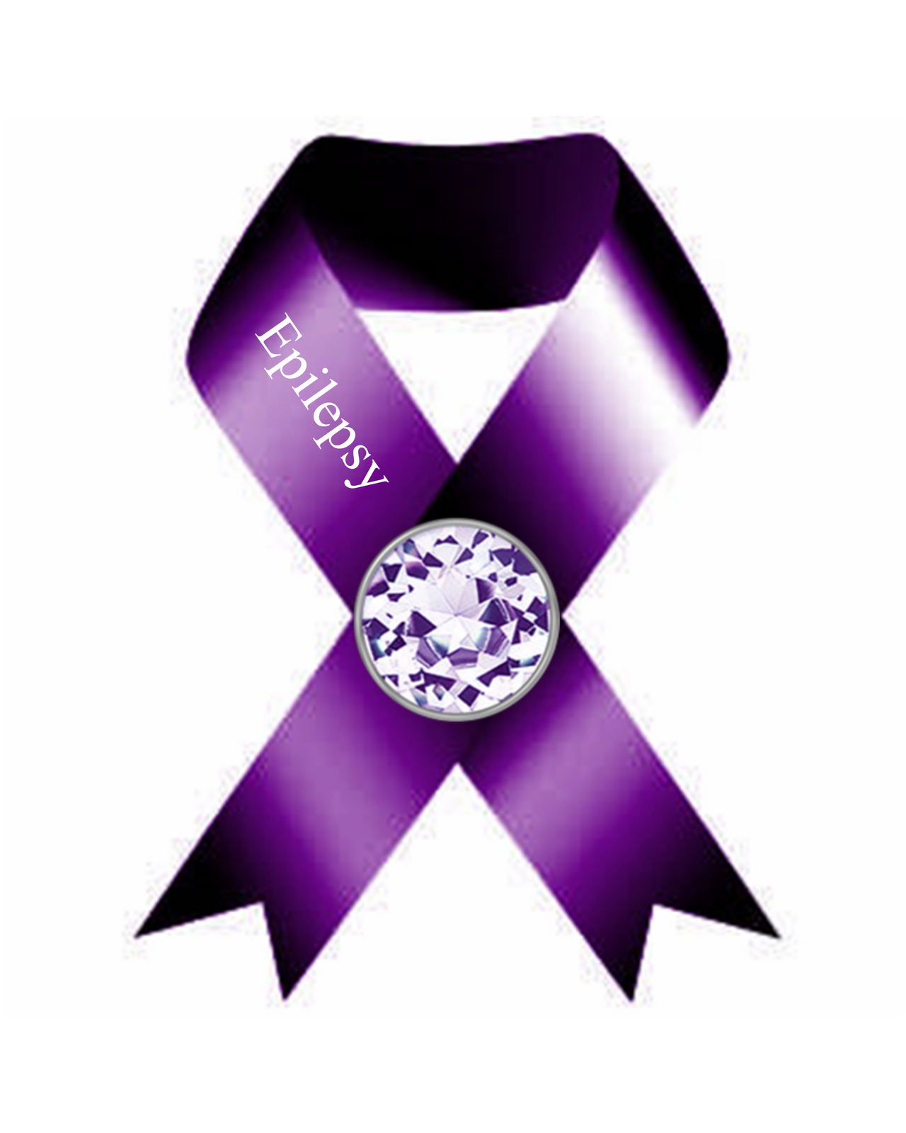 Embracing a Healthy Family: March 2011 Epilepsy Ribbon.