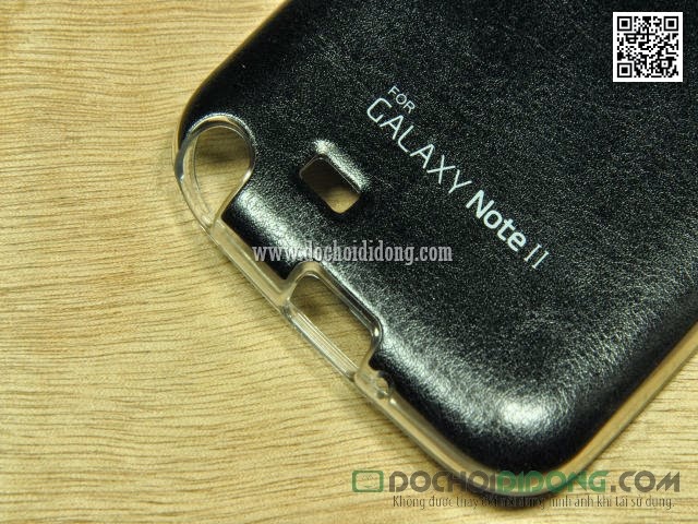Ốp lưng Samsung Note 2 N7100 dẻo giả da 