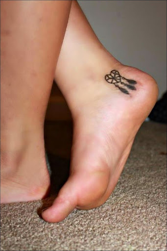 ankle Dreamcatcher Tattoos