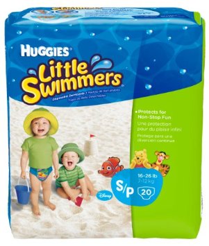  Huggies Little Swimmers Disposable Swimpants (Character May Vary)
