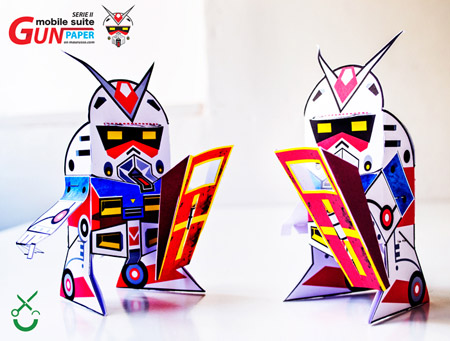 GUNpaper the Gundam Paper Toy Series II