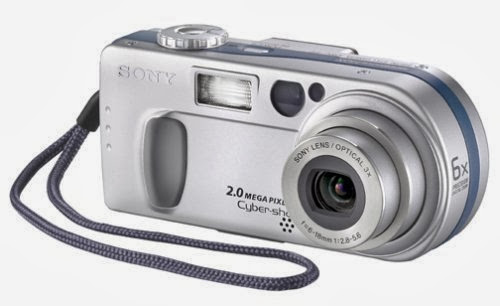 Sony DSCP2 Cyber-shot 2MP Digital Camera w/ 3x Optical Zoom