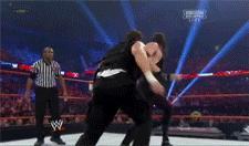 ME : Jay Briscoe vs. Dean Ambrose (c) - WHC Last Man Standing Match - Guest Refferee - AJ Styles Epicdropkickcombo