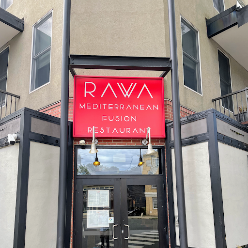 RAWA Mediterranean Fusion, Middle Eastern Food, Pizza Place logo