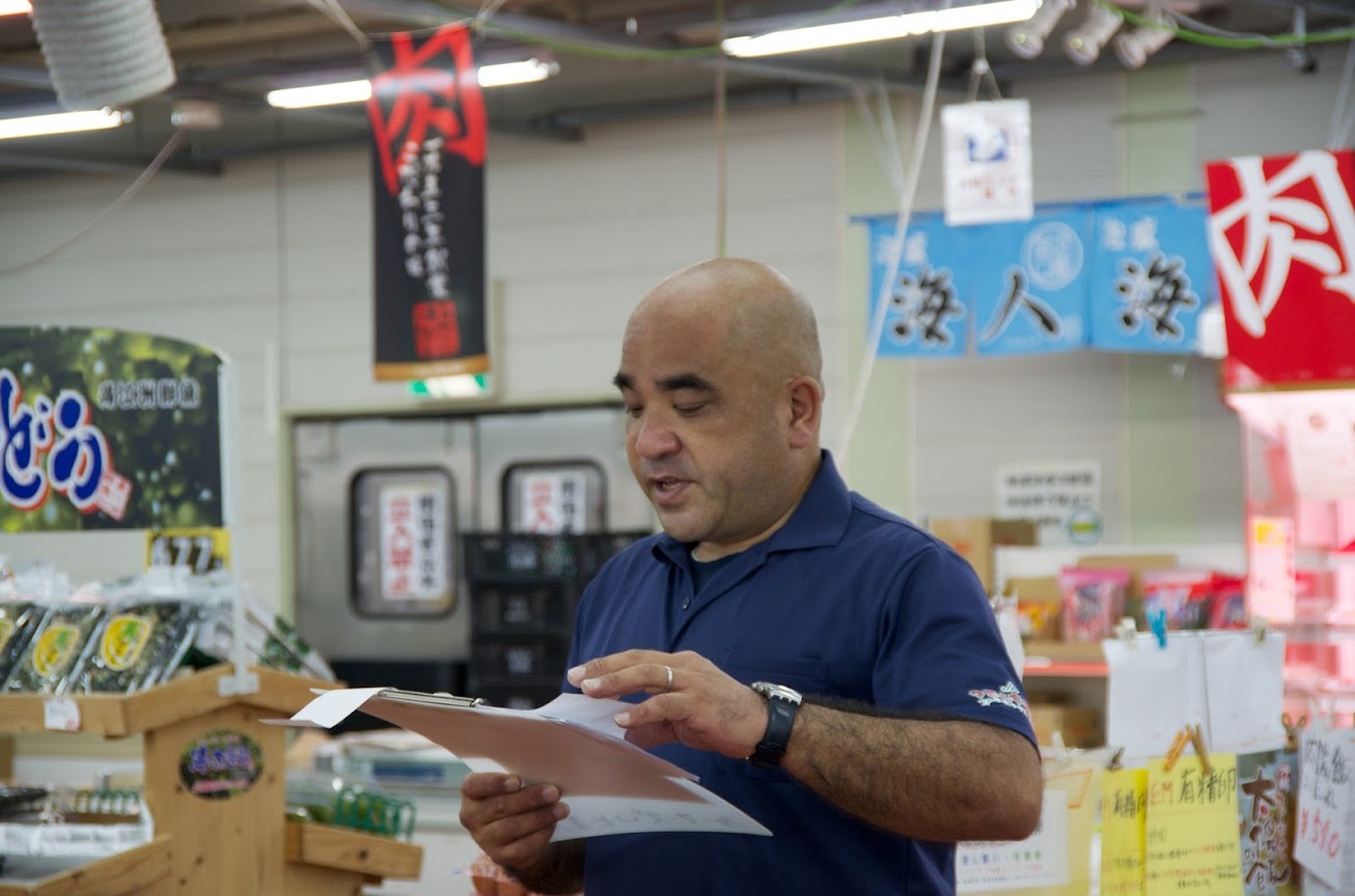 ファーマーズ・マーケットいとまん うまんちゅ市場・金城 和弘店長
