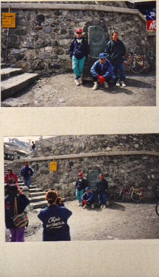 PASSO DELLO STELVIO-BORMIO    4ª ETAPA - CICLOTURISMO Y VACACIONES POR ALPES Y DOLOMITAS 1993 (ITALIA Y FRANCIA) (5)