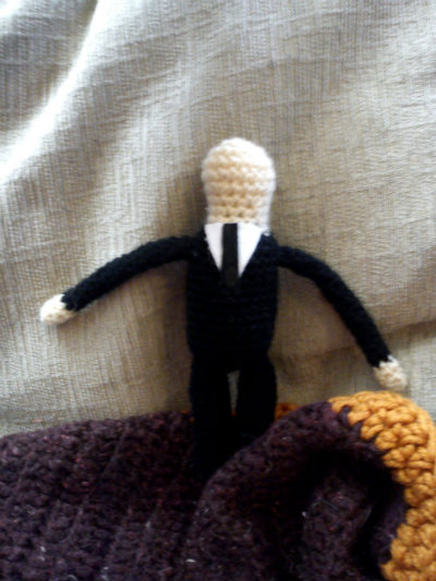 slender man amigurumi