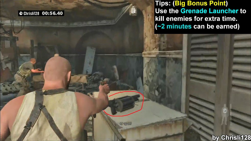 Chapter XII - Grenade Launcher location
