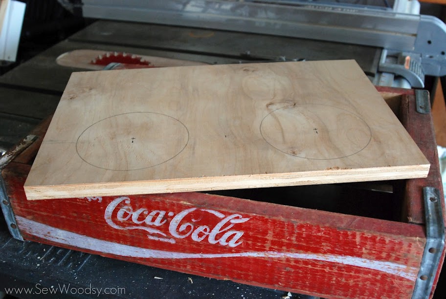 Vintage Coca Cola Crate Turned Dog Bowl Holder