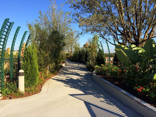 Cabana Bay garden bridge open