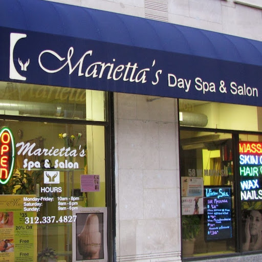 Marietta's Day Spa & Salon logo