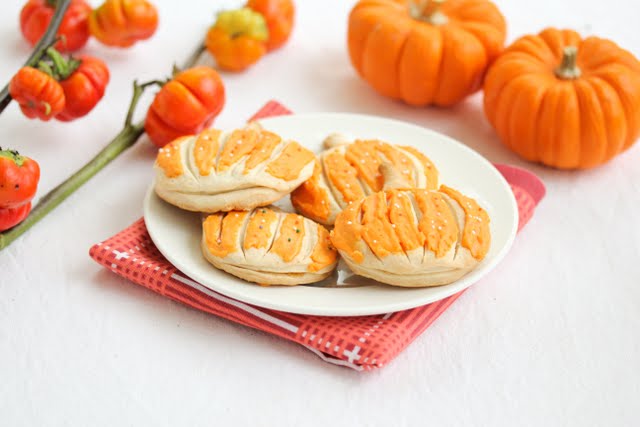 photo of a plate of Pumpkin Pop Tarts