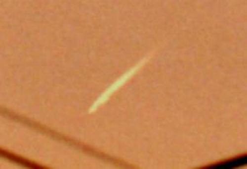 Black Triangle Sighting In Illinois On May 19Th 2013 Orange Triangular Object Over Chicago Night Sky