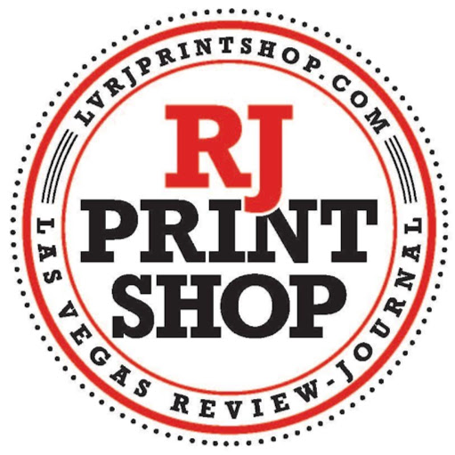 RJ Print Shop logo