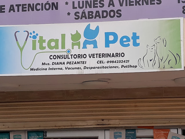 Horarios de Vital-Pet Veterinaria