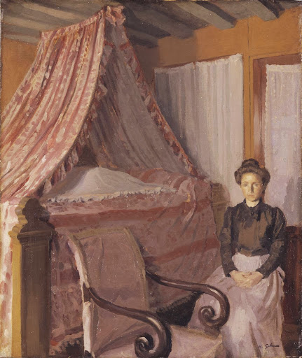  Harold Gilman - French Interior c.1907