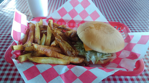 Hamburger Restaurant «Burger Time Machine», reviews and photos, 301 W University Dr, Denton, TX 76201, USA