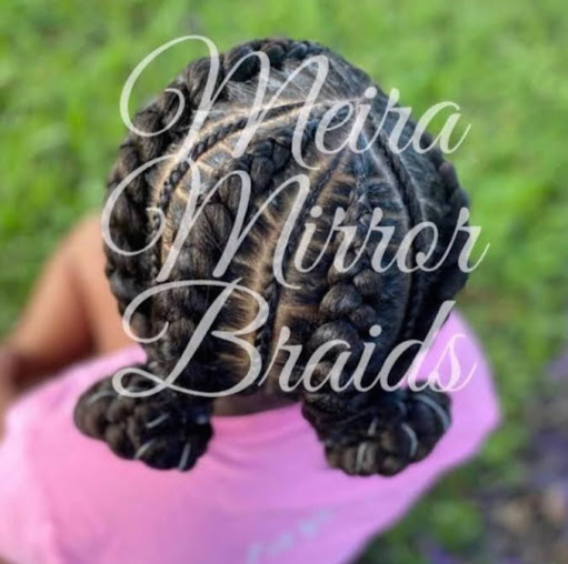 Island braiding and beauty by Meira logo