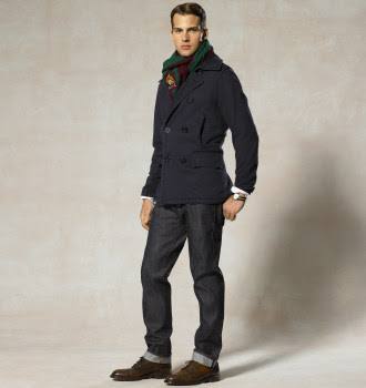 Men Pea Coats - Winter Coats