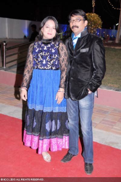 Gayatri and Parth Majumdar during the Shaan's musical concert at Jayanti Mansion III.