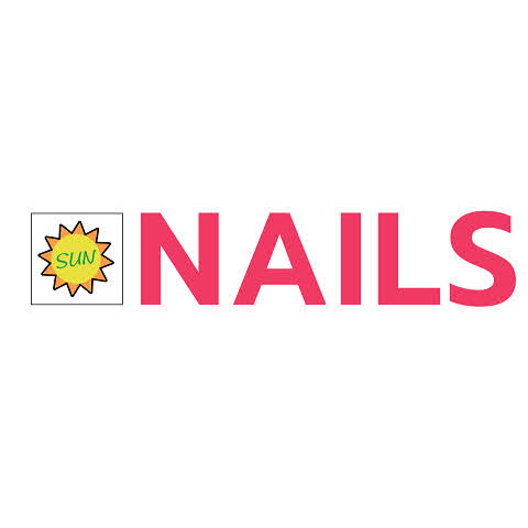 Sun nails waxing and lashes logo