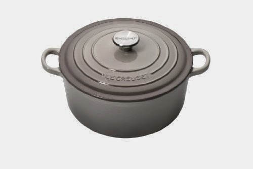  Le Creuset 5 1/2 Quart Round Cast Iron French Oven Casserole Nutmeg