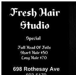 Fresh Hair Studio logo