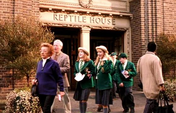 Reptile House di salah satu adegan Harry Potter 