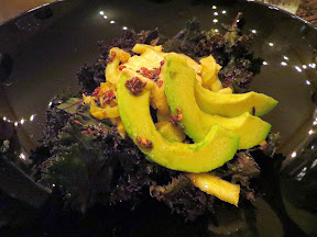 Kale and Fennel Riata Ruchikala: Art of Taste Spring Pop-up Dinner Holi Kusama Rao