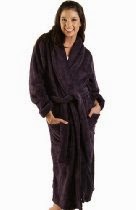 <br />Alexander Del Rossa Women's Microfiber Fleece Bathrobe Robe