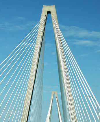Cooper River Bridge in Charleston by SweeterThanSweets