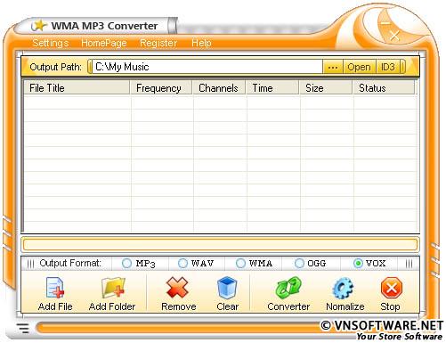 iovSoft Free WMA MP3 Convert