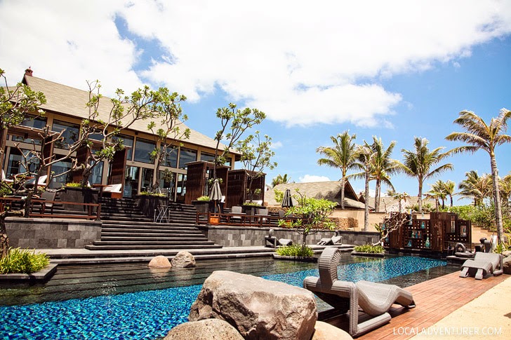 St Regis Bali Pool.