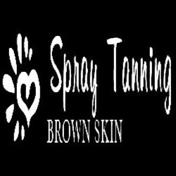Spray Tanning Salon Brown Skin logo