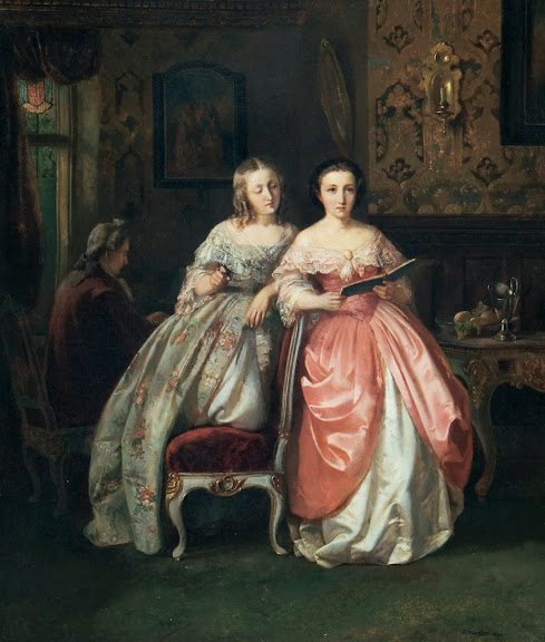 Daniel Maclise - The duet, 1842