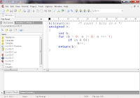 screenshot of ConTEXT programmer's text editor