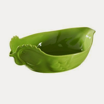  Happy Cuisine Poultry Roasting Dish Color: Lime Green