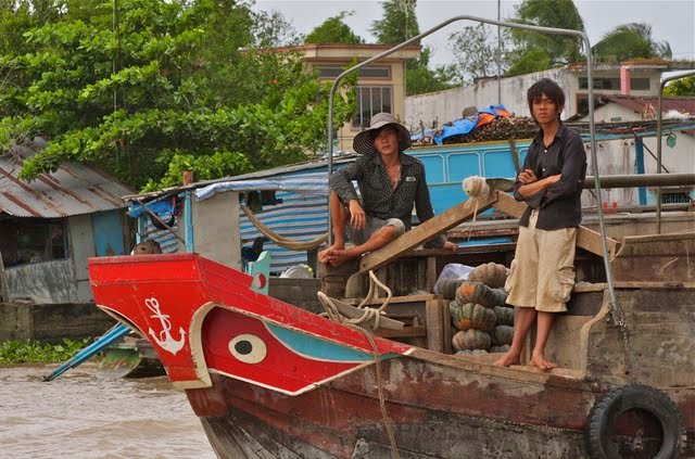 Vietnamese River Boat