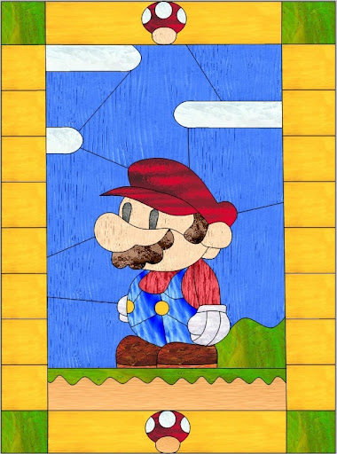  Video Games Stained Glass Designs