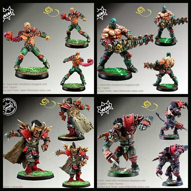 Willy Miniatures Caos Blood Bowl