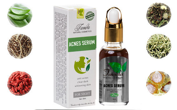 Thành phần tinh chất thảo mộc Tavida Acnes Serum Thành phần tinh chất thảo mộc Tavida Acnes Serum