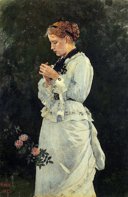 Winslow Homer - Portrait of a Lady (1875)
