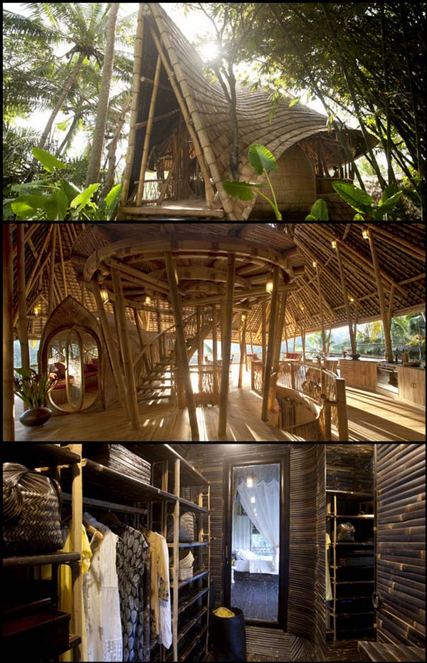 Bamboo House In Bali  addicted hub
