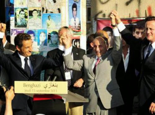 Sarkozy In Libya