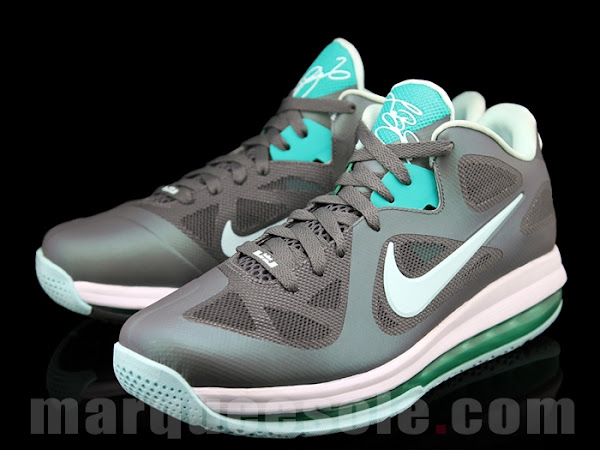 Nike LeBron 9 Low GreyMint CandyNew Green 8220Easter8221