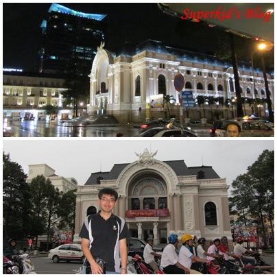 胡志明市知名景點之一: 法式歌劇院!!!