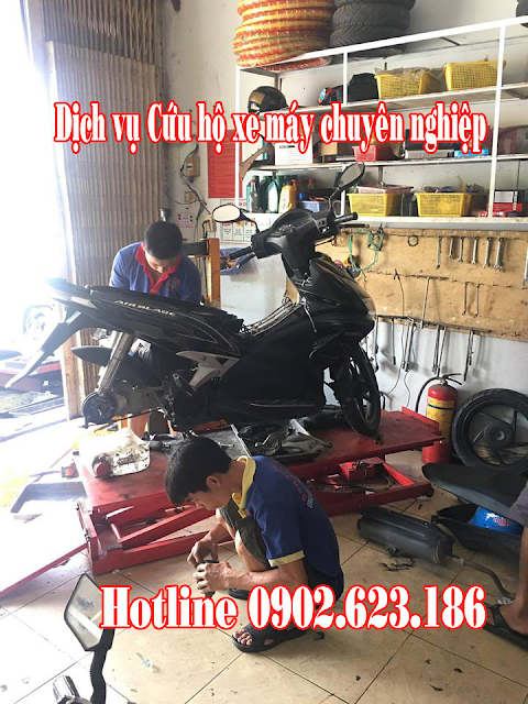 Cứu hộ xe máy Honda tại TpHCM, chuyên nghiệp nhanh chóng