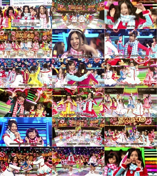 [TV-Variety] SKE48 part – Music Station 141205
