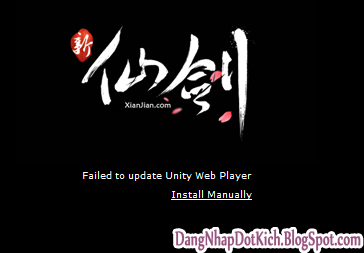 fail to update unity web player